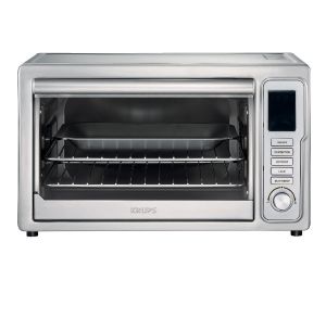KRUPS Deluxe Convection Toaster Oven, Stainless Steel